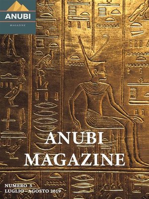 cover image of Anubi Magazine N° 5